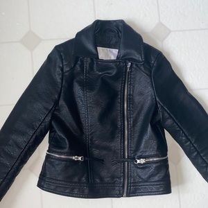 Girls leather jacket
